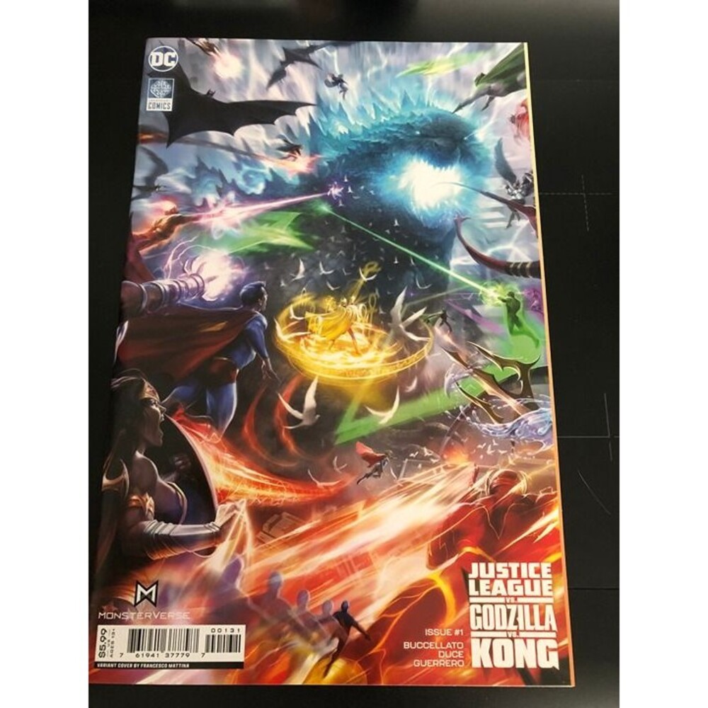 Justice League Vs Godzilla Vs King Kong # 1 Francesceo Mattina Variant NM 2023